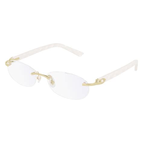 white marble cartier frame|Cartier CT0056O Eyeglasses .